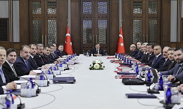 Ekonomi Koordinasyon Kurulu, Cumhurbaşkanı Yardımcısı Yılmaz başkanlığında toplandı