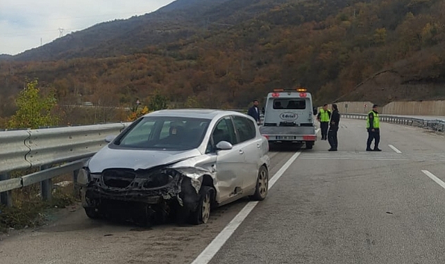 Niksar'da trafik kazasında 1 kişi yaralandı