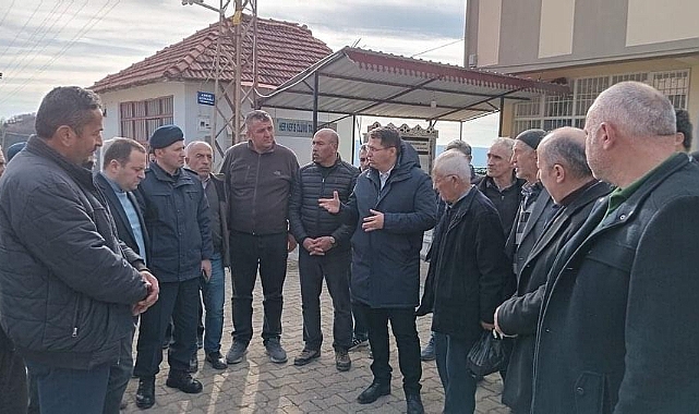 Niksar'da heyelan oluşan Günebakan köyünde risk haritası çıkarılıyor
