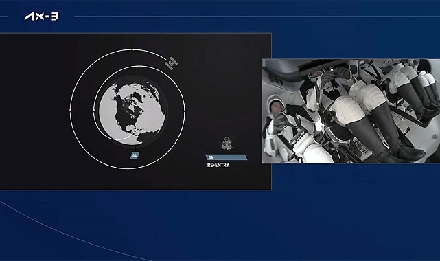 Türkiye'nin ilk astronotu Gezeravcı Dünya'ya döndü