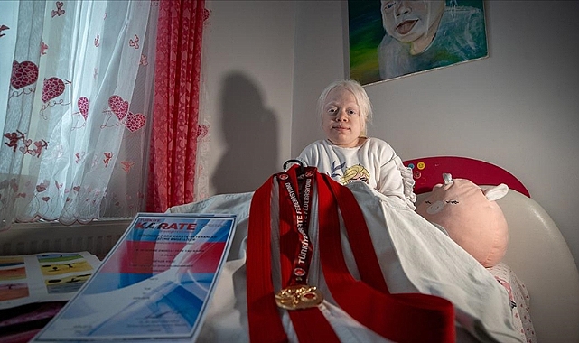 Albino Beyza'nın hedefi karatede Avrupa şampiyonu olmak