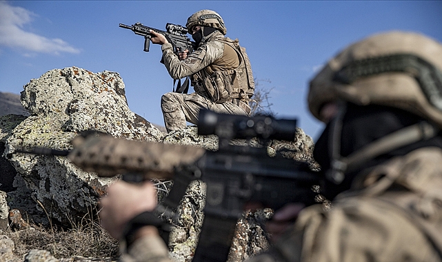 Irak'ın kuzeyinde 3 PKK'lı terörist etkisiz hale getirildi