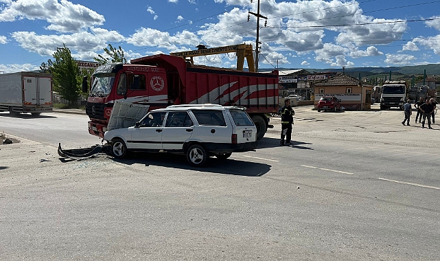 Tokat'ta trafik kazası: 4 yaralı
