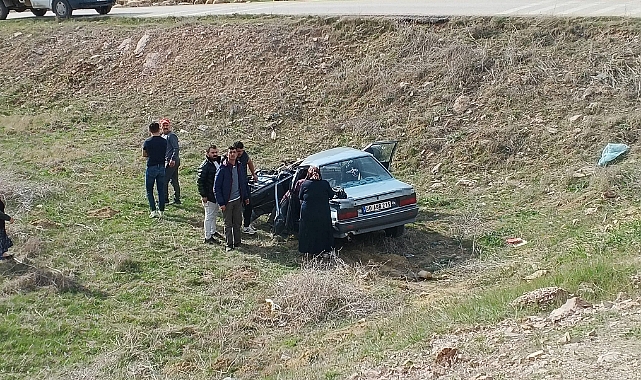 Tokat'taki feci kaza kamerada