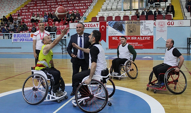 Basketler engeller için atıldı