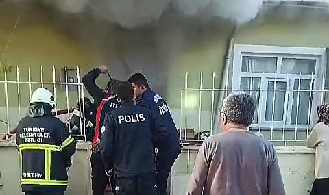 Merzifon’da evde çıkan yangında yaşlı adam hayatını kaybetti