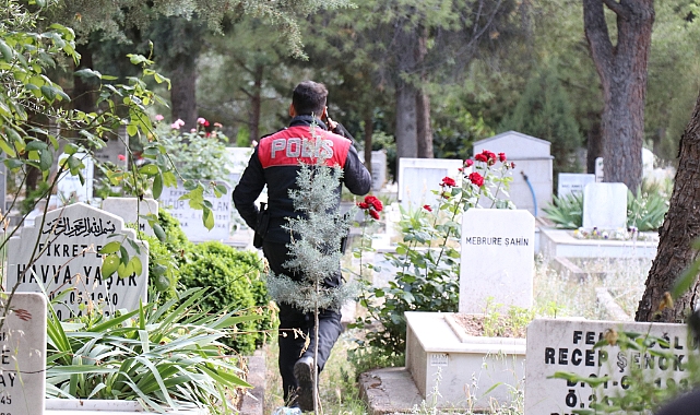 Mezarlıktaki bebek ağlama sesi ihbarı polisi harekete geçirdi