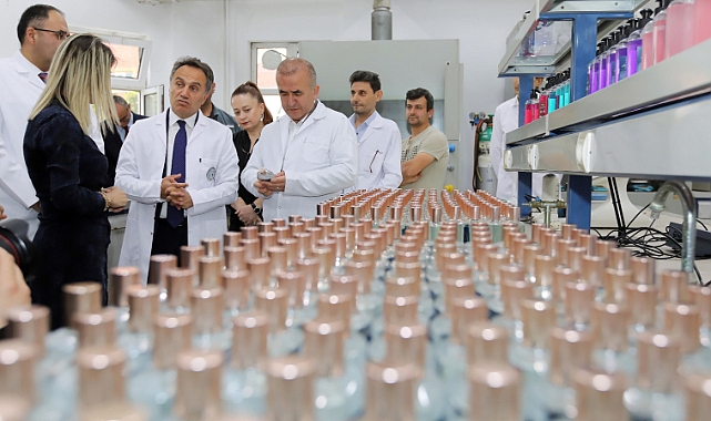 TOGÜ'de kolonya ve sıvı sabun üretimine başlandı