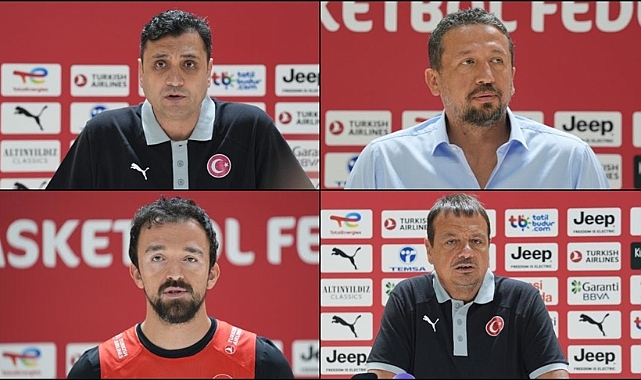A Milli Erkek Basketbol Takımı, basın mensuplarıyla bir araya geldi