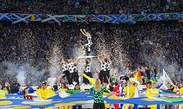 Avrupa Futbol Şampiyonası'nın açılış töreni yapıldı