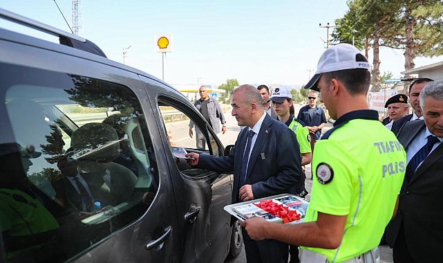 Vali Numan Hatipoğlu, Kurban Bayram trafik tedbirlerini yerinde inceledi