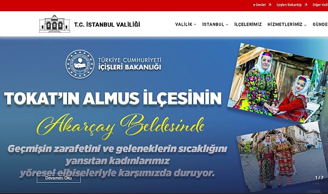 Tokatlı kadınlar 81 il valiliği ve 922 ilçe kaymakamlığı sitelerinde yer aldı