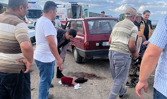 Tokat'ta trafik kazası: 4 yaralı