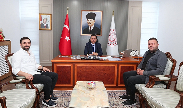 Yayın grubumuz yönetiminden Vali Abdullah Köklü'ye hayırlı olsun ziyareti