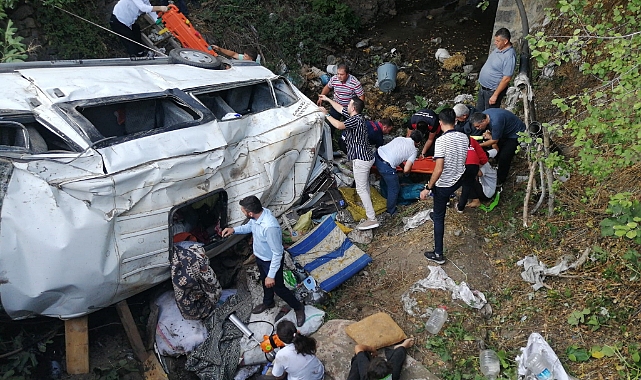 Fındık hasadı dönüşü facia: 1 ölü, 25 yaralı