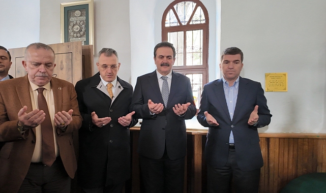 İlk kadın divan şairi Mihri Hatun'un tespit edilen mezar yerine sanduka yerleştirildi
