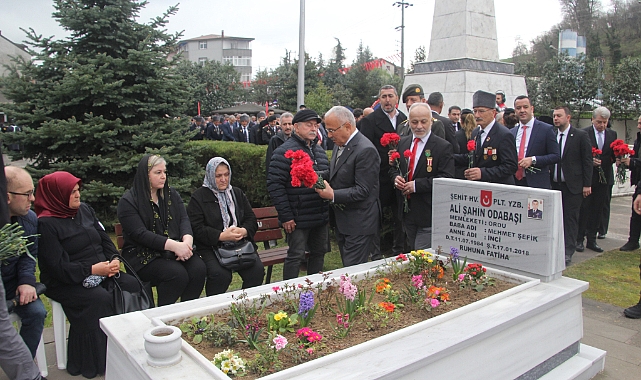 Ordu'da Çanakkale Zaferi’nin 110. yılında şehitler anıldı