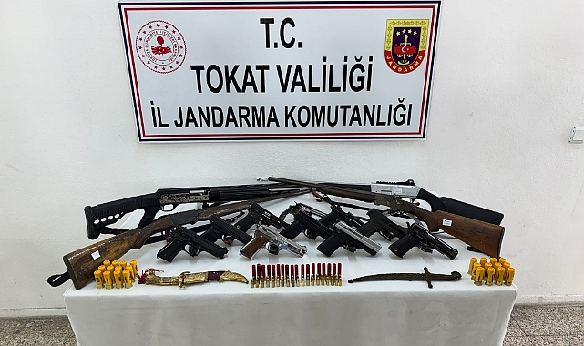 Jandarmadan 3 ilde silah kaçakçılığı operasyonu: 6 gözaltı