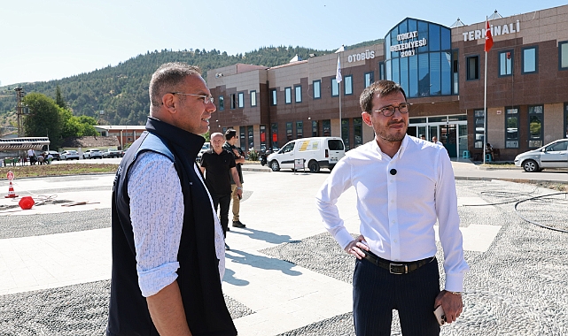 Tokat Otobüs Terminali’nde başlatılan yenileme çalışmaları devam ediyor