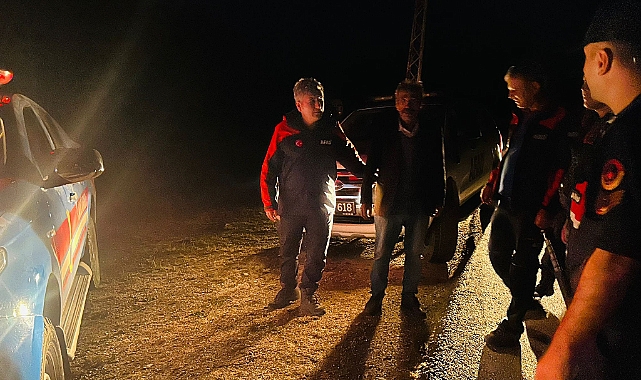 Niksar'da kayıp yaşlı adam, AFAD ve jandarma ekiplerince bulundu