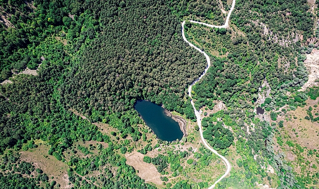 Tokat'ın saklı cenneti Gündoğdu Göleti turizme hazırlanıyor