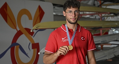 Dünya şampiyonu olan genç milli kürekçi Enes Biber'in hedefi daha büyük başarılar
