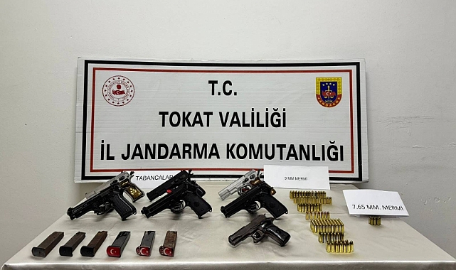 Erbaa'da düğünlerde havaya ateş eden 9 kişi yakalandı