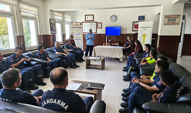 Artova'da jandarma personeline