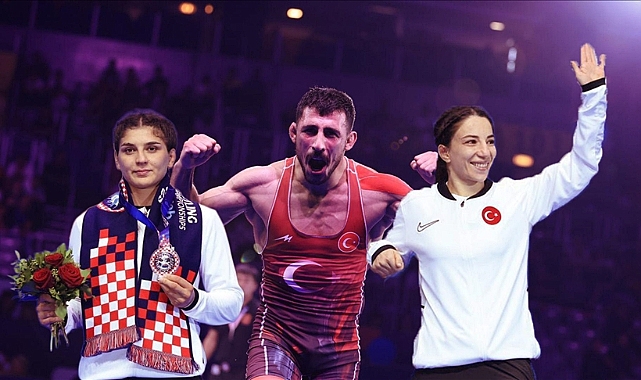 Milli güreşçiler, Dünya Şampiyonası'nı 1 gümüş, 2 bronz madalyayla tamamladı