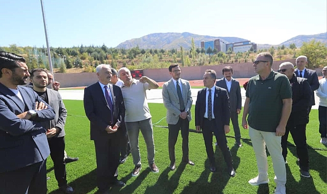 TOGÜ futbol sahası FIFA standartlarına uygun şekilde yenilendi