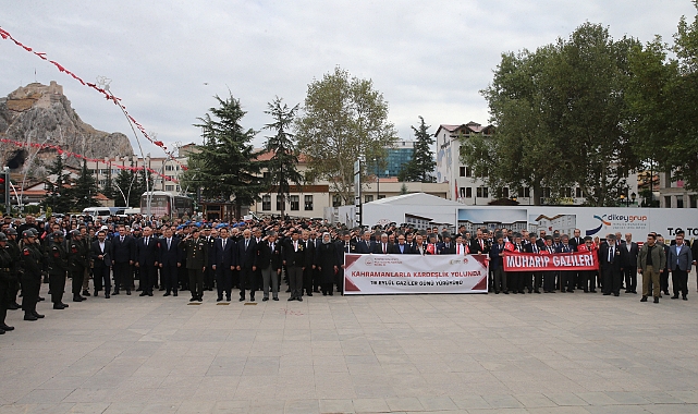 Tokat'ta 19 Eylül Gaziler Günü çeşitli etkinliklerle kutlandı