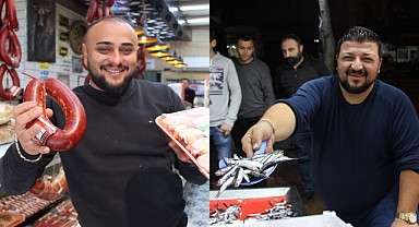 Amasya'da balıkçı ile kasabın esprili 