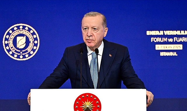 Cumhurbaşkanı Erdoğan: Yeşil enerjiye yatırım yapan ülkelerin başında geliyoruz