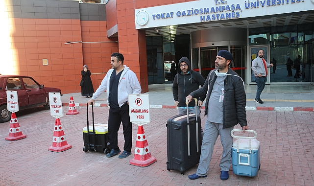 Tokat'ta beyin ölümü gerçekleşen kişinin karaciğeri bağışlandı