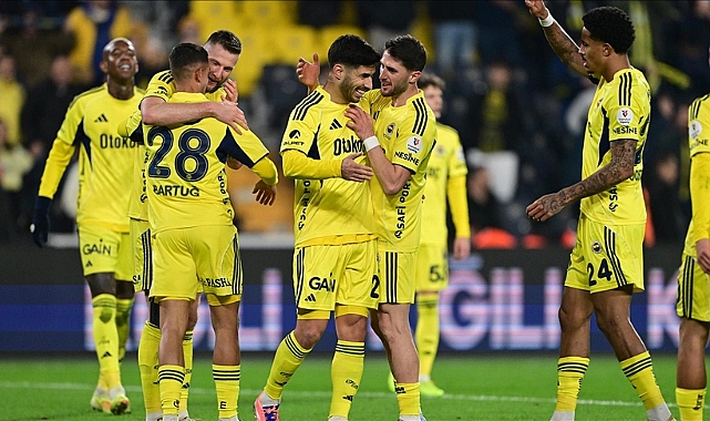 Fenerbahçe, 3 puanı 4 golle aldı
