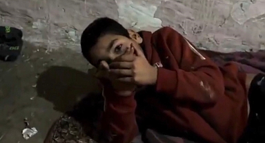 Güvercin kümesinde tutulan engelli çocuk kurtarıldı