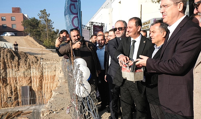 TOGÜ’de 4 katlı 500 araçlık otoparkın temeli atıldı