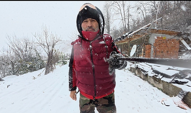 Tokat’ın yüksek kesimlerinde kar yağışı etkili oldu