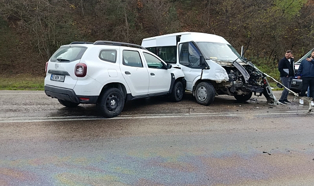 Tokat’ta zincirleme kaza: 9 yaralı