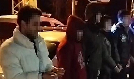 Erbaa'da durdurulan cipte 5 kaçak göçmen yakalandı