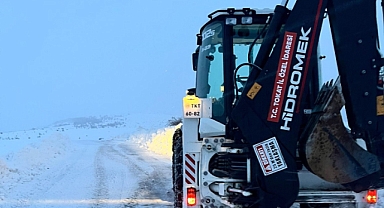 Tokat’ta 256 köy yolu ulaşıma kapalı