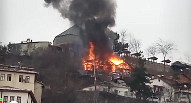 Tokat’ta sobadan çıkan kıvılcım evi kül etti