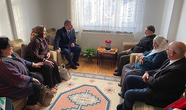 Kaymakam Perçi hane ziyaretlerini sürdürüyor