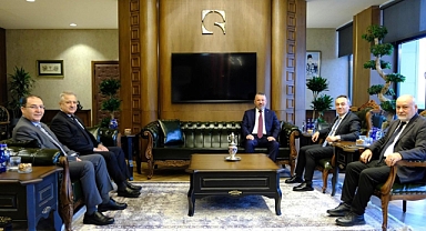 Rektör Kırışık’tan TOGÜ Rektörü Yılmaz’a ziyaret