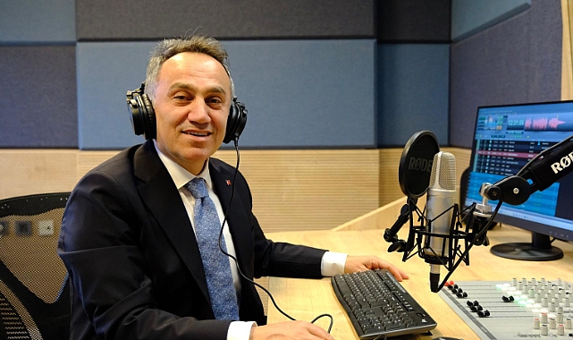 Rektör Yılmaz’dan Radyo TOGÜ’ye ziyaret