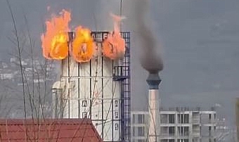 Tokat'ta kereste fabrikasının silosundaki yangın kontrol altına alındı