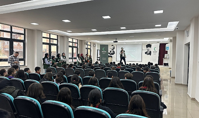 Tokat'ta Yeşilay Şehit Sinan Bilir Ortaokulu'nda tanıtıldı