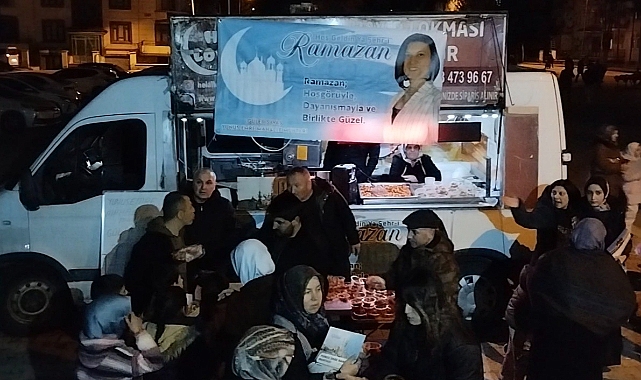 Zile'de Ramazan sevinci lokmayla paylaşıldı