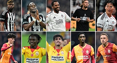 Beşiktaş-Galatasaray rekabetinde 21 futbolcunun