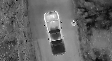 Kaybolan yaşlı adam termal dronla bulundu